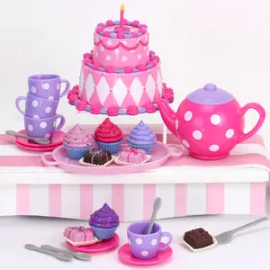 Sophia's by Teamson Kids Complete Cake & Tea Party Accessories Set for 18" Dolls