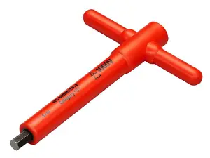 Premium Insulated 6mm T Handle Hex Driver for Safe Live Line Work