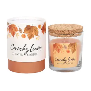 Crunchy Leaves Autumn Scented Jar Candle