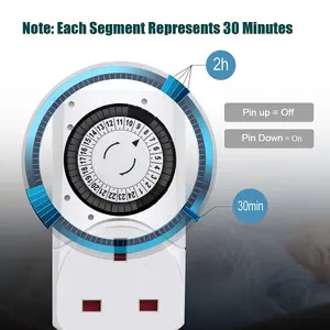 Extrastar 24 Hour Mechanical Timer Switch