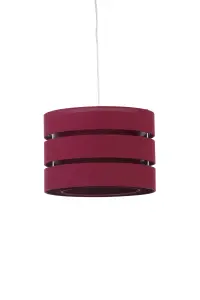 Trio Crimson red Pendant Light shade (D)35cm