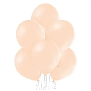 Belbal Pastel Balloon (Pack of 100) Peach (One Size)