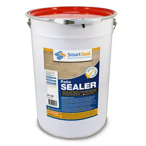 Smartseal Patio Sealer, Protect Concrete Precast Slabs against Black Spot, Stain Resistant, Matt Finish, Concrete Sealer, 25L