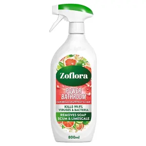 Zoflora Power Bathroom Cleaner Grapefruit & Lime 800ml