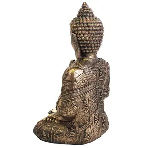 Large Buddha Tealight Holder - Gold H33cm