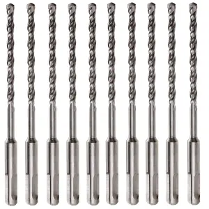 Rennie Tools - 6mm Diameter x 160mm Long  SDS Plus Masonry Drill Bit For Stone, Brick, Concrete Etc (PACK OF 10)