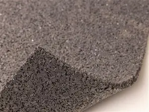 Soundstop 6mm Acoustic Rubber Underlay - 10m X 1m Roll - High Performance Floor Soundproofing - Recycled Rubber Barrier For Underscreed Or Laminates