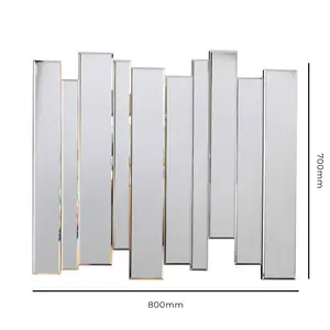 Bridget Flat Wall Mirror