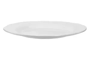 Essentials by Premier Quinn Small Embossed White Plate