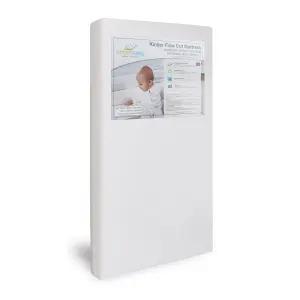 Kinder Valley Sydney Compact Cot White with Kinder Flow Mattress