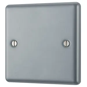 BG Metal Clad Industrial Single Blank Plate, Scratch Resistant