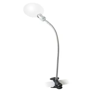 CLIP-ON MAG LIGHT LR - Magnifying Lamp: Clip-on - PURElite