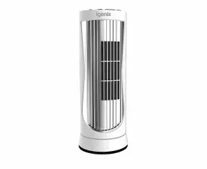 Igenix DF0022WH Digital Mini Tower Fan, Oscillating, 12 Inch, White