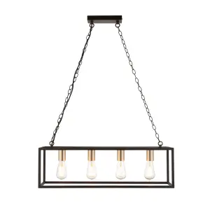 Harbour Studio York 4 Lamp Pendant ceiling light