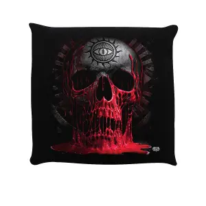 Spiral Bleeding Souls Filled Cushion Black/Red (One Size)