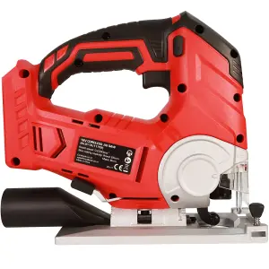 Excel 18V Cordless Jigsaw with 2 x 2.0Ah Battery & Charger