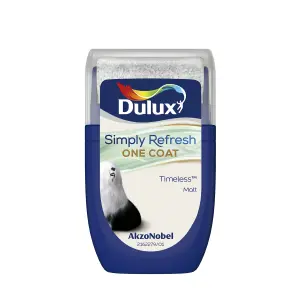 Dulux One coat Timeless Matt Emulsion paint, 30ml