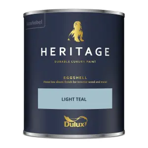 Dulux Trade Heritage Light Teal Eggshell Wall paint, 750ml