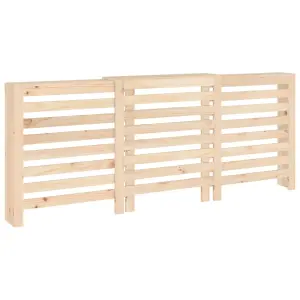 Berkfield Radiator Cover 210x21x85 cm Solid Wood Pine