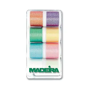 G/BOX SUPERTWIST - Gift Box: Metallic: Opal: 8 x 200m: Spools - Madeira