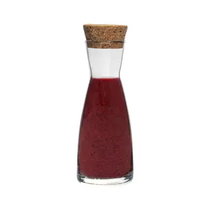 Bormioli Rocco - Ypsilon Glass Carafe With Cork Lid - 1.1 Litre