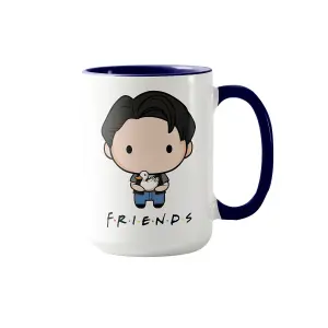 Friends Chibi Joey Mug White/Blue/Navy (One Size)