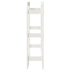 Berkfield Firewood Rack White 80x25x100 cm Solid Wood Pine