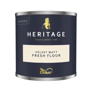 Dulux Heritage Velvet Matt - 125ml Tester Pot - Fresh Flour