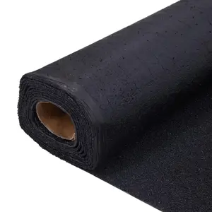 1 Roll 5x1m Black Asphalt Shingles Bitumen Houses Shed Roofing Decoration