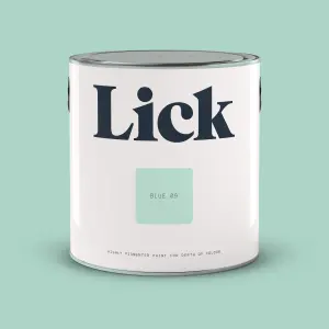 Lick Blue 09 Matt Emulsion paint, 2.5L