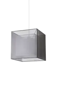 GoodHome Ciplye Grey Light shade (D)30cm