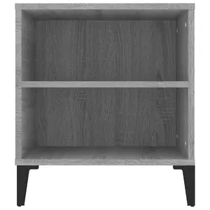 Berkfield TV Cabinet Grey Sonoma 102x44.5x50 cm Engineered Wood