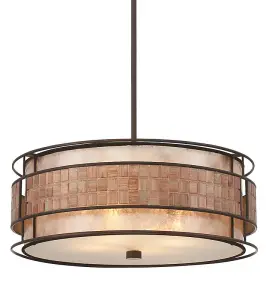 Elstead Laguna 4 Light Ceiling Pendant Renaissance Copper, E27