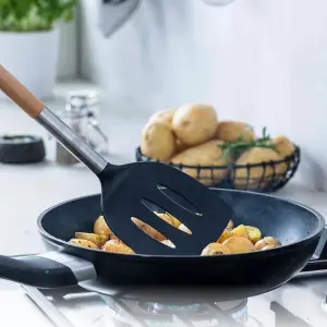 MasterChef 525503 Essential Black Frying Pan 28cm