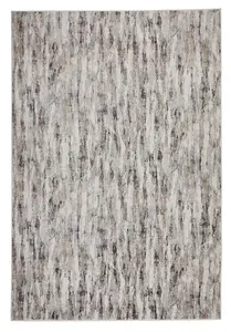 Modern Easy to Clean Multi Contemporary Abstract Rug for Living Room Dining Room & Bedroom-80cm X 150cm