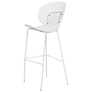 Set of 2 Bar Chairs SHONTO White