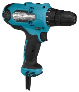 Makita DF0300 240v Corded Drill Driver 10mm Chuck 2 Speed 2.5m Cable