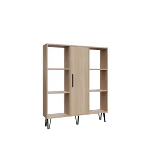 Decorotika Peoria 6 Shelves and a  Cabinet Bookcase