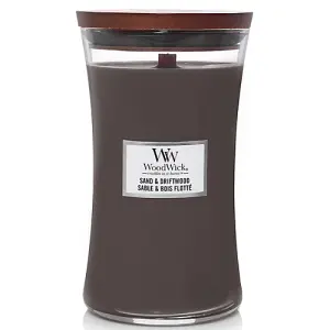 WoodWick Candle  Sand & Driftwood Large Hourglass