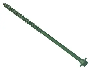 ForgeFix FFTF765 Hexagonal/TORX Compatible Timber T30 Screws Green 7x65mm Tub 50 FORTF765