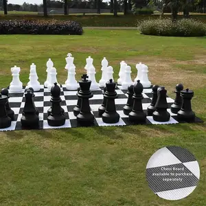 Giant Chess Pieces For Lawn Games - Weatherproof