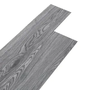 Set of 36 Grey Rustic Lifelike Wood Grain Self Adhesive Vinyl PVC Laminate Flooring, 5m² Pack