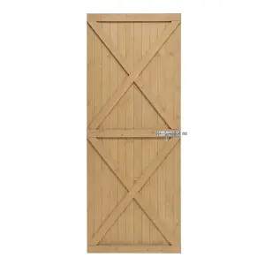 Wooden Garden Gate Side Gate with Latch H 183 cm x W 79 cm