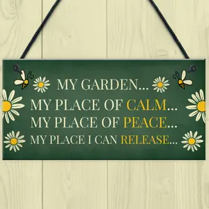 My Garden Sign Garden Summerhouse Shed Sign Mum Nan Nanny Grandma Gift