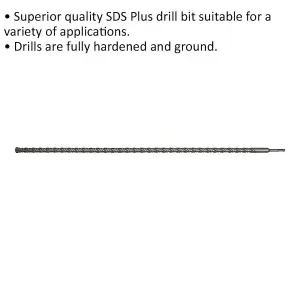 25mm x 1000mm SDS Plus Drill Bit - Premium Quality for Smooth Drilling