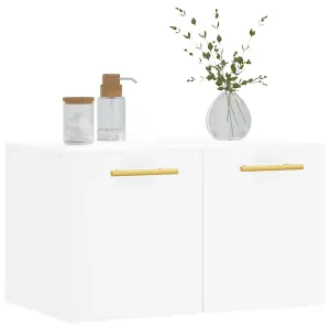 Berkfield Wall Cabinet White 60x36.5x35 cm Engineered Wood