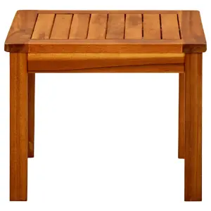 vidaXL Garden Coffee Table 45x45x36 cm Solid Acacia Wood