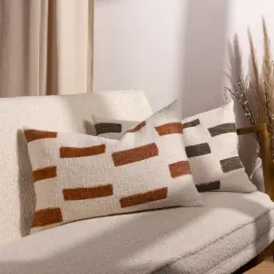 Yard Terra Slub Cotton Feather Filled Cushion