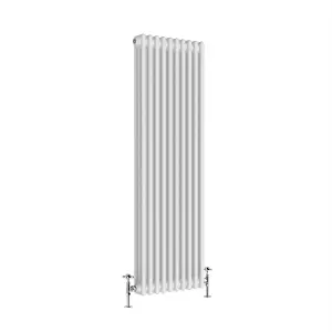 G-Rad White Triple Column Vertical Radiator - (H) 1500 x (W) 465mm