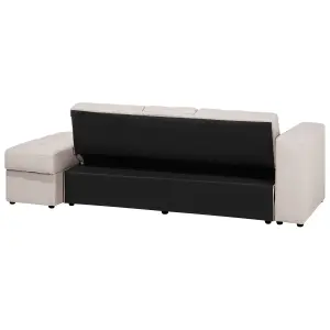 Beliani Modern Sofa Bed FALSTER Beige